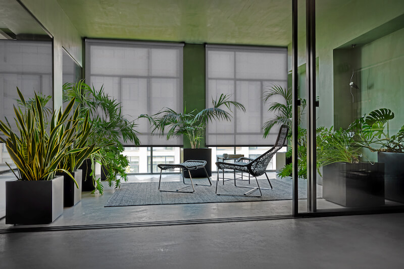 saving energy with electric blinds